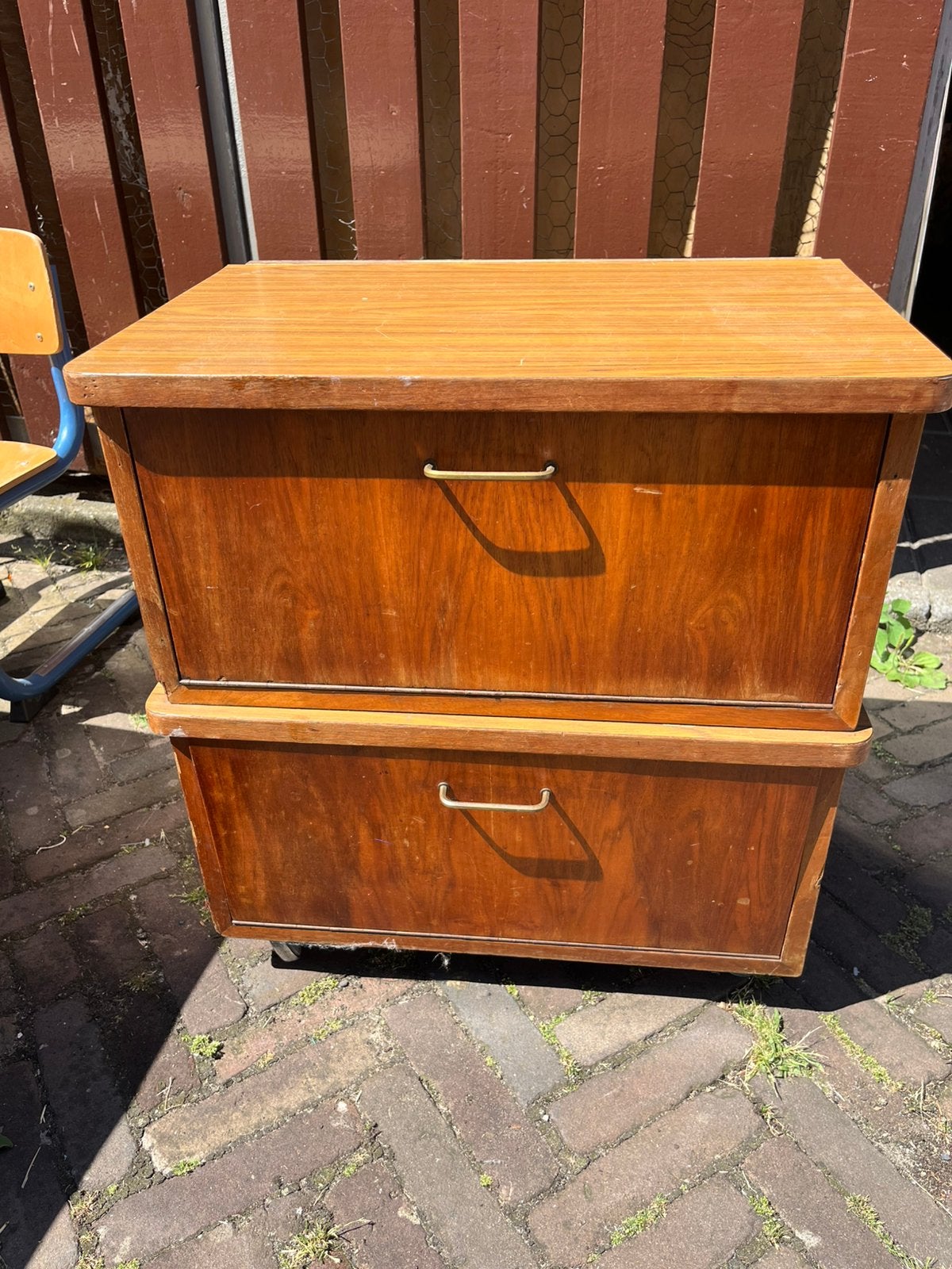 Retro kastje, Ophalen, Zo goed als nieuw, Minder dan 45 cm, 70 cm of meer