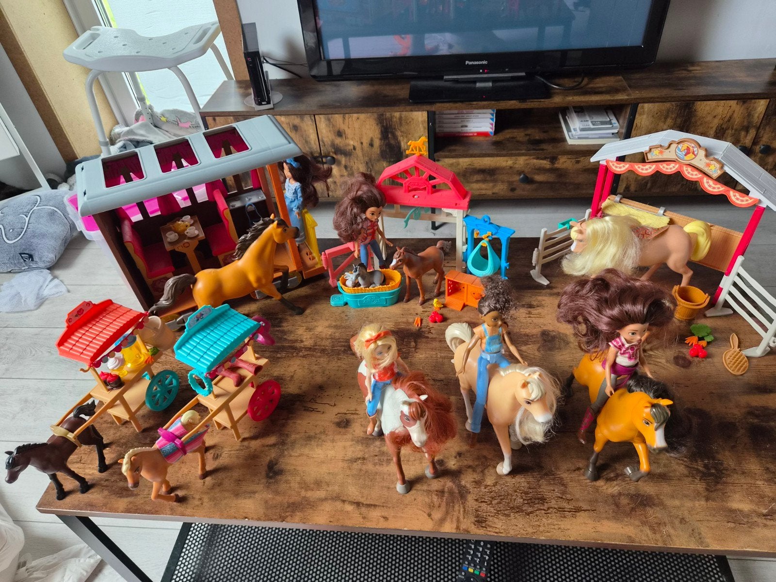 Mattel spirit speelgoed setjes, Ophalen, Zo goed als nieuw