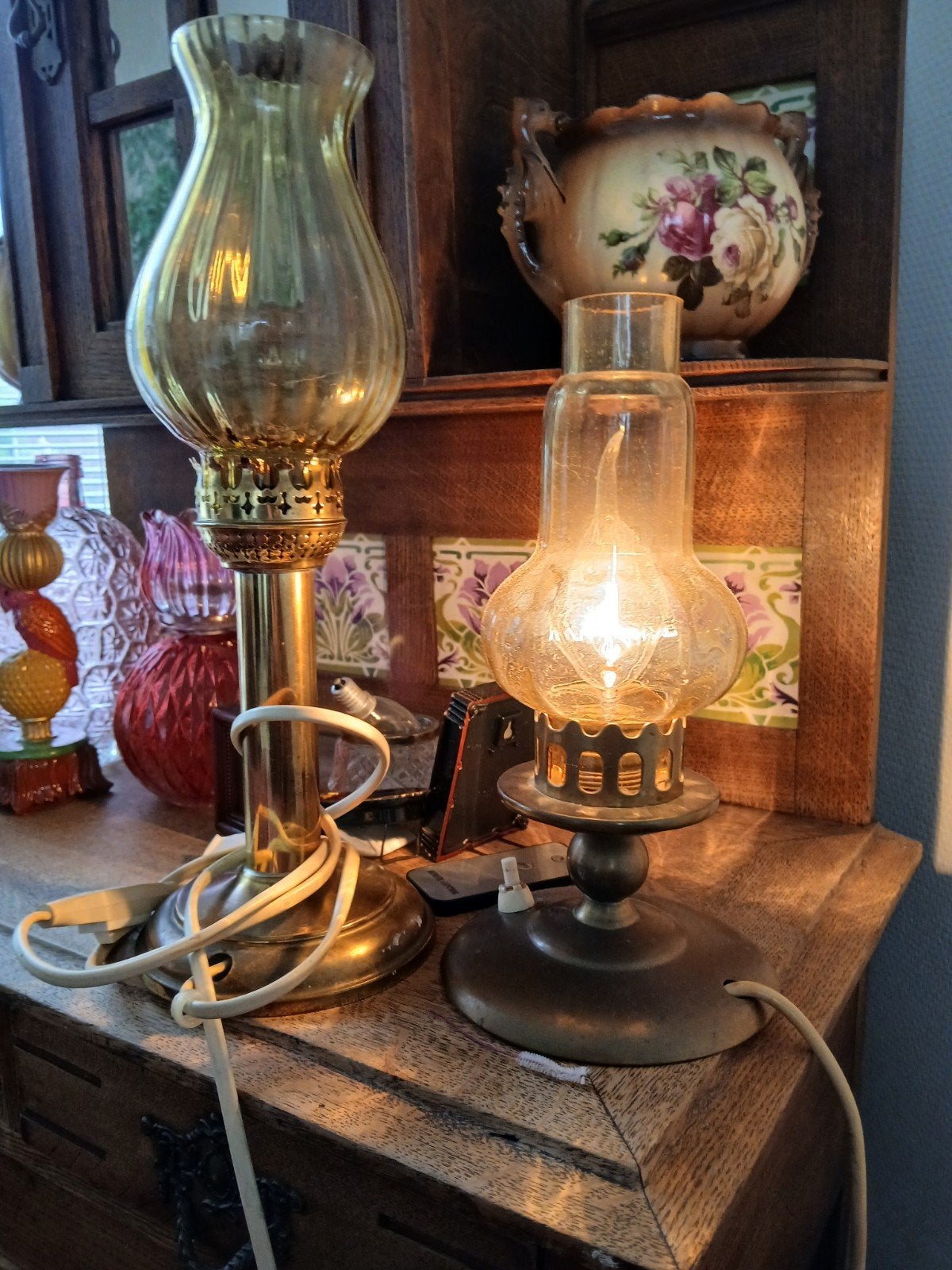 prachtige vintage lampen, Ophalen of Verzenden, Zo goed als nieuw, Vintage