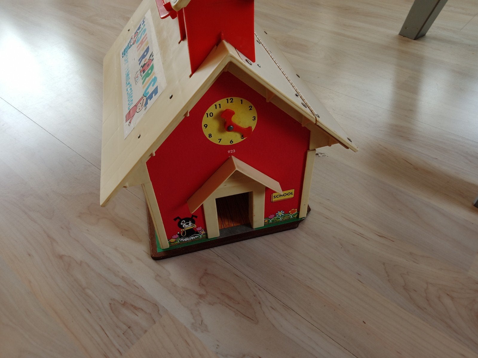 Fisher-Price Schooltje - Vintage Speelset, Kinderen en Baby's, Speelgoed | Fisher-Price, Ophalen, Gebruikt, Speelset