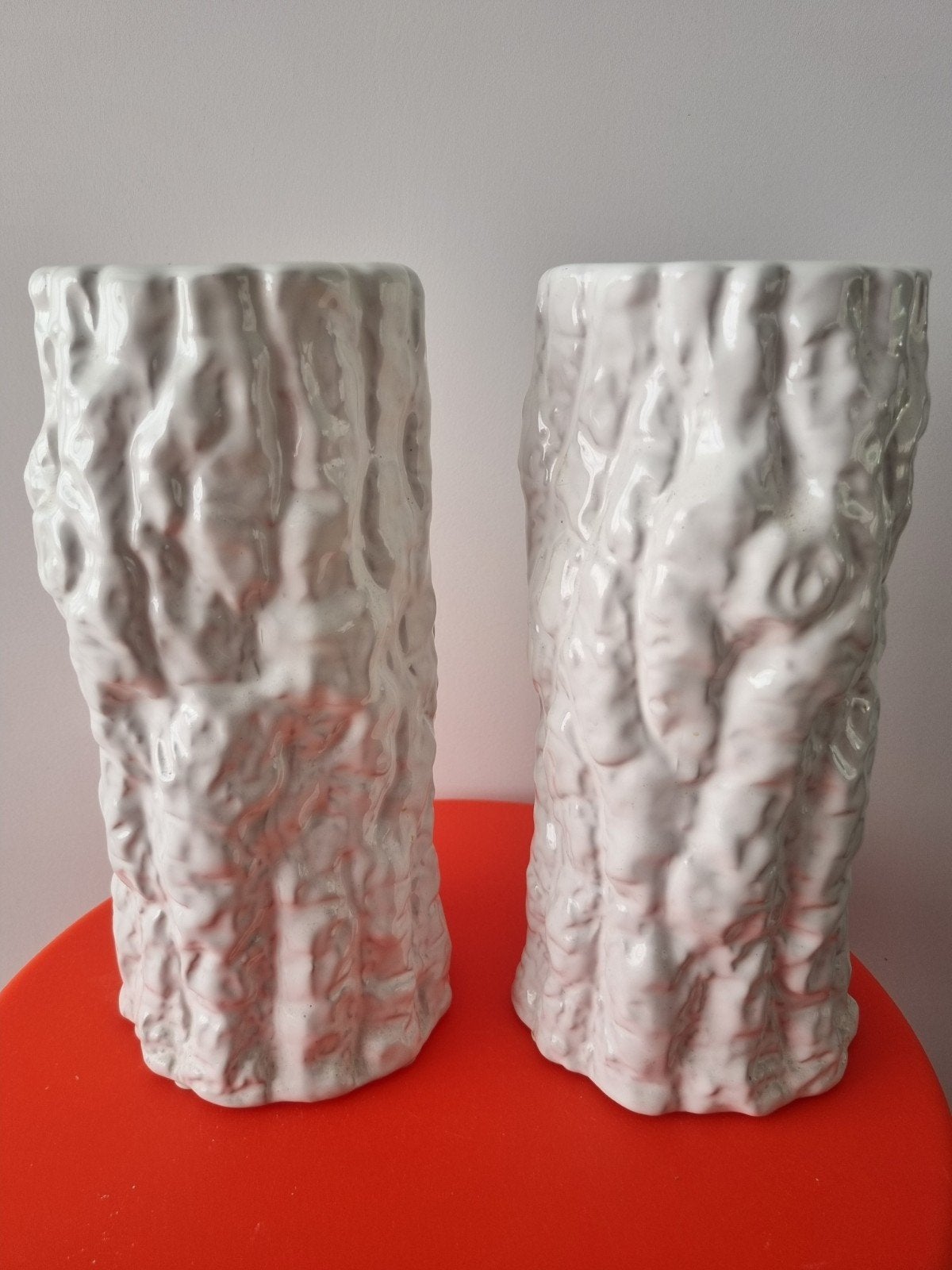 2 keramieken design kandelaars - It's about Romi Amsterdam, Ophalen of Verzenden, Zo goed als nieuw, 29 cm, Wit