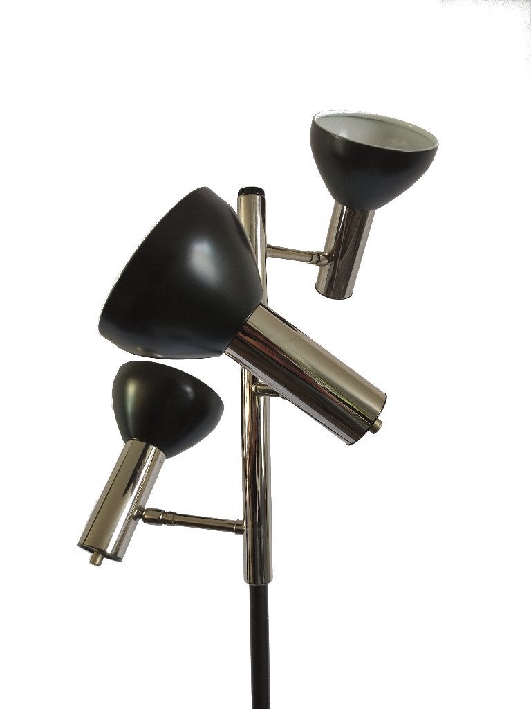 Fantastische vintage Cosack Leuchten design vloerlamp spots, Ophalen, Gebruikt, Metaal, 150 tot 200 cm
