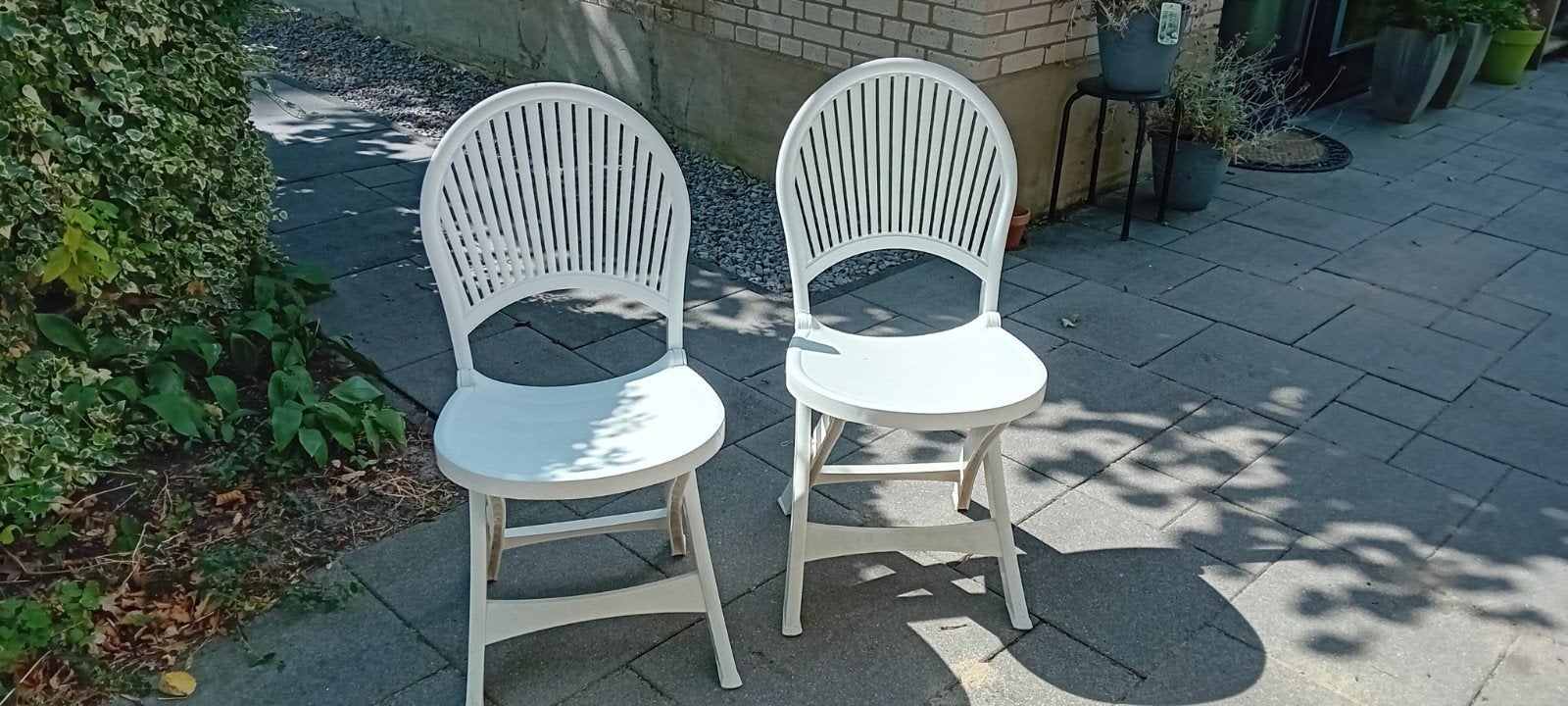 Klapstoeltjes 2 stuks, Ophalen, Zo goed als nieuw, Campingstoel