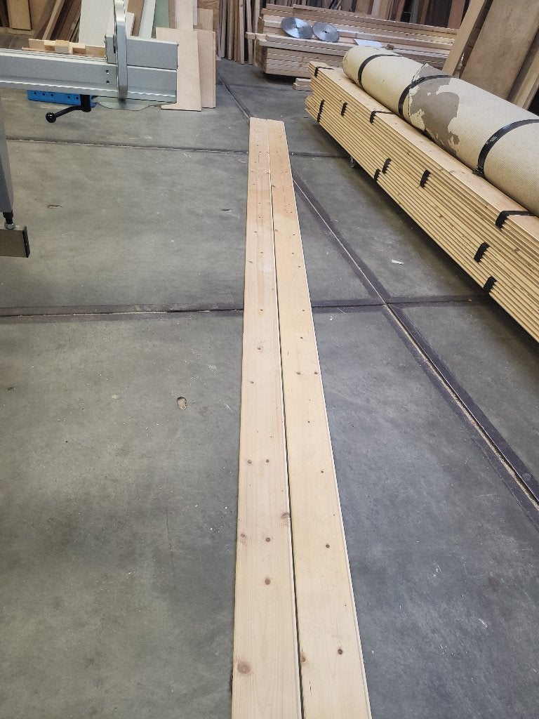 vuren velling delen 135x18 vloerdelen, Ophalen of Verzenden, Zo goed als nieuw, 250 cm of meer, Planken