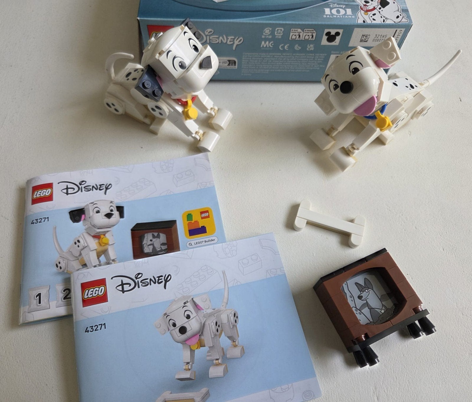 LEGO Disney 101 Dalmatiërs Puppy's 43271, Kinderen en Baby's, Ophalen of Verzenden, Zo goed als nieuw