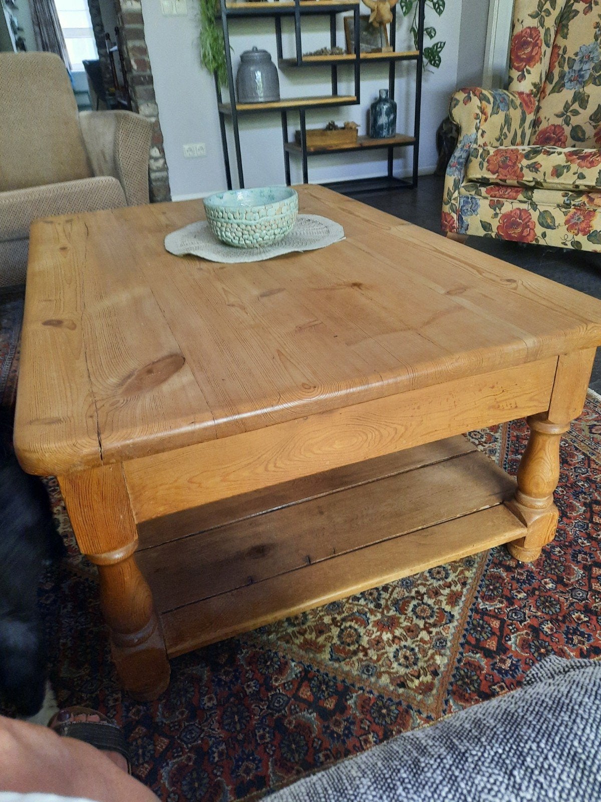 Oude engelse grenen tafel, Huis en Inrichting, Tafels | Eettafels, Ophalen, 100 tot 150 cm, 50 tot 100 cm, Landelijk
