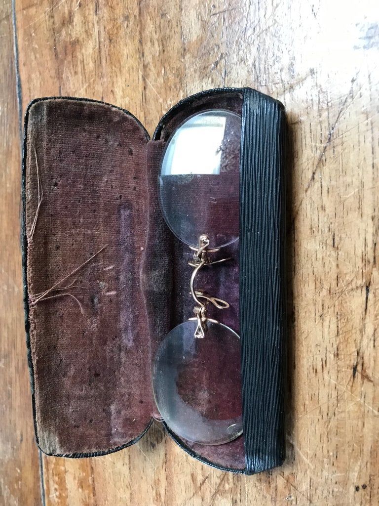 Pince-nez, neusbril, Ophalen of Verzenden