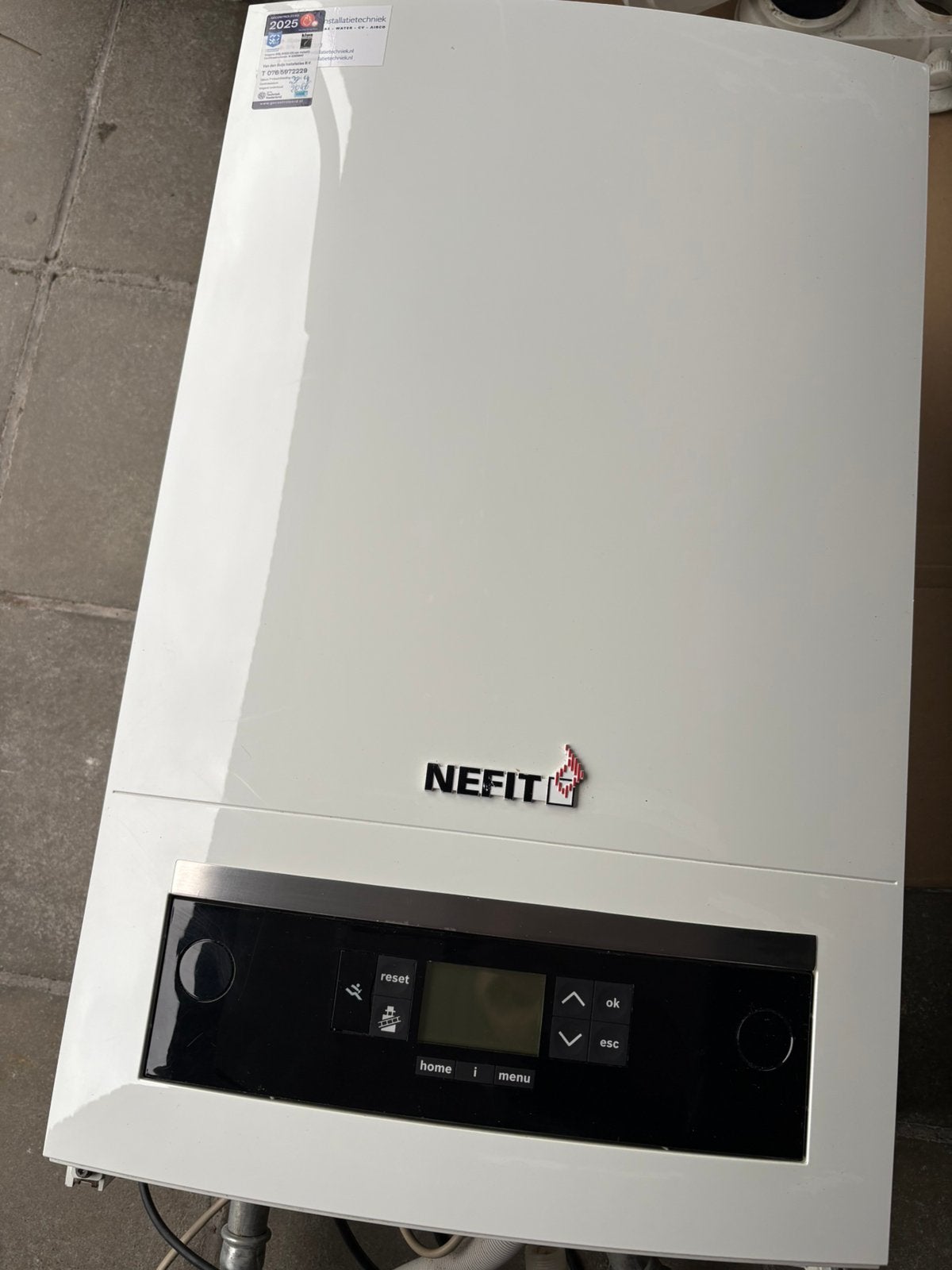 Nefit cv ketel, Ophalen, Geiser, Zo goed als nieuw, Minder dan 20 liter