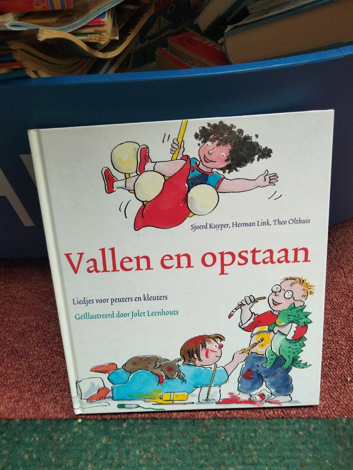 T. Olthuis - Vallen en opstaan, Fictie algemeen, Zo goed als nieuw, T. Olthuis; H. Link; Sjoerd Kuyper, Ophalen of Verzenden