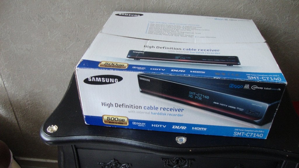Samsung harddisk recorder 500GB, Ophalen, Zo goed als nieuw, Samsung, Met harddisk