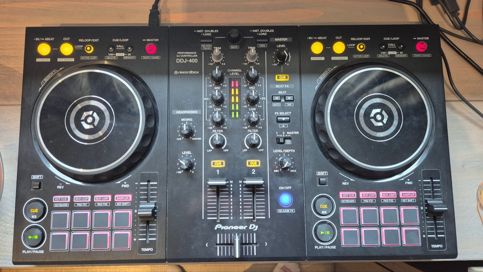Pioneer DDJ-400, Ophalen, Zo goed als nieuw, Draaitafel, Pioneer