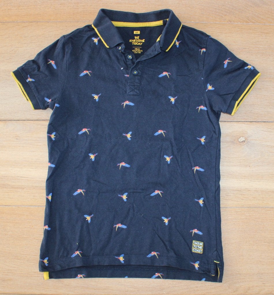 Polo van We 134/140, Kinderen en Baby's, Kinderkleding | Maat 134, Gebruikt, Ophalen of Verzenden, Shirt of Longsleeve, Jongen