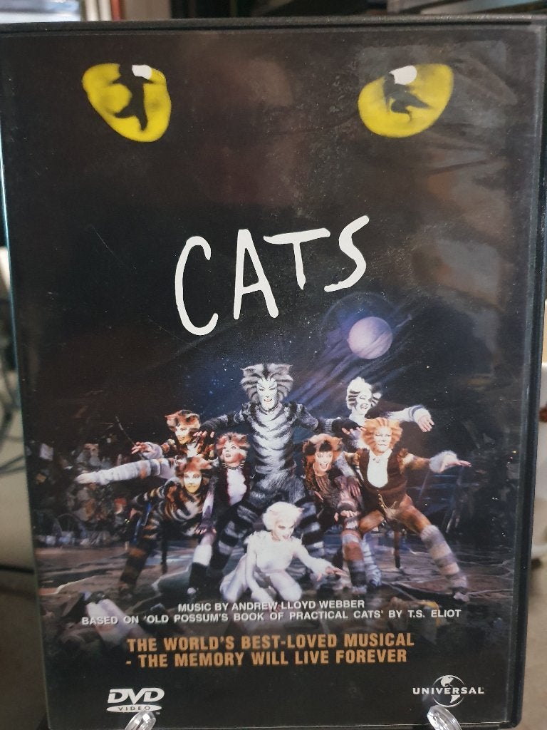 DVD Musical Cats, Alle leeftijden, Ophalen, Zo goed als nieuw