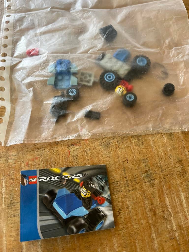 Lego Racers 4301: Complete set met instructies, Gebruikt, Lego, Ophalen of Verzenden, Racers