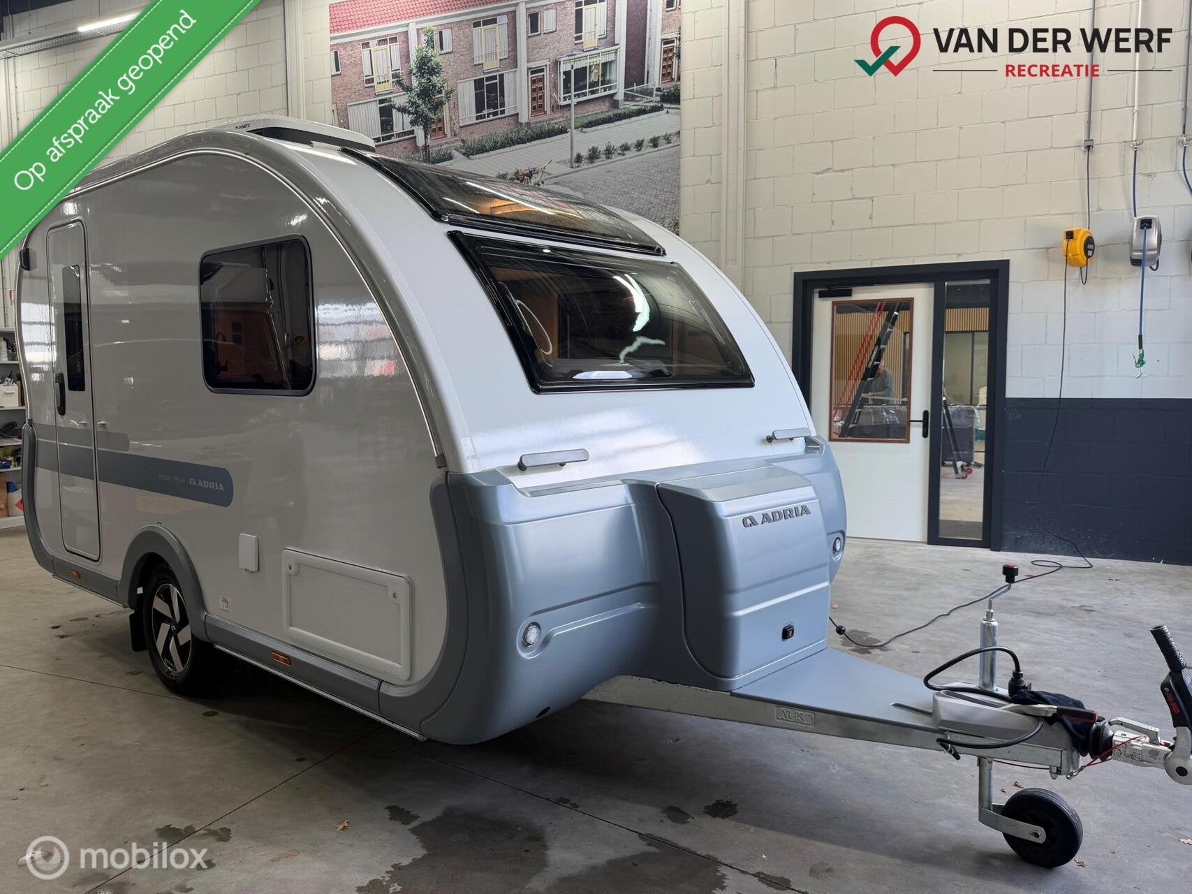 Adria Action 391 LH I NIEUW I VLOERVERWARMING I AIRCO, Caravans en Kamperen, Tot en met 2, Bedrijf, Reservewiel, Adria