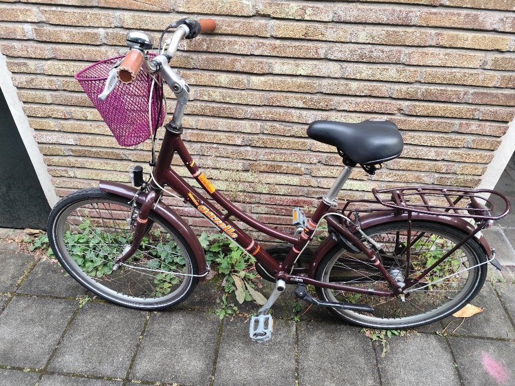 Gazelle 24” kinderfiets, Ophalen, Zo goed als nieuw, Gazelle fiets, Terugtraprem