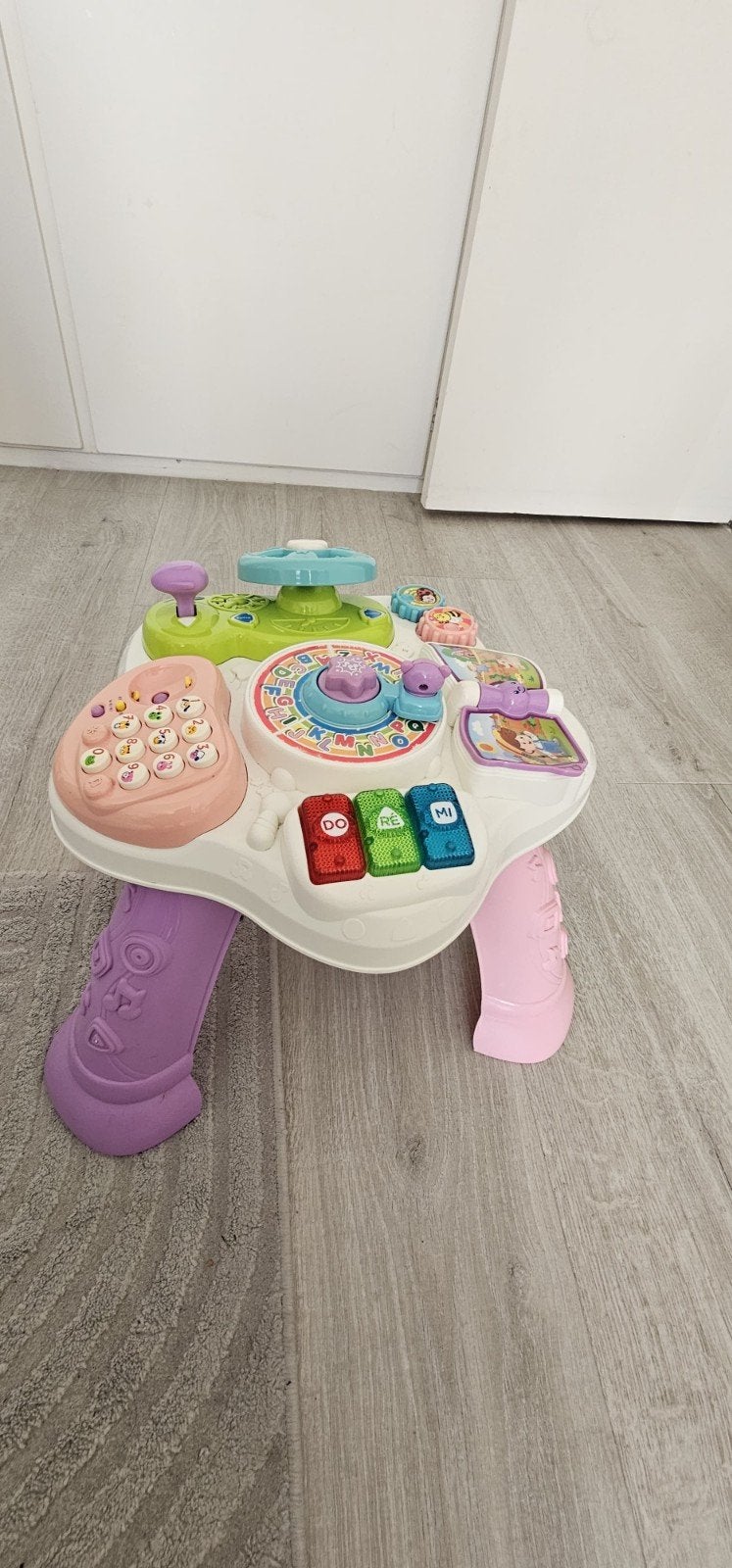 VTech Baby Speeltafel met Licht en Geluid, Ophalen of Verzenden, Gebruikt, Overige typen, Met licht