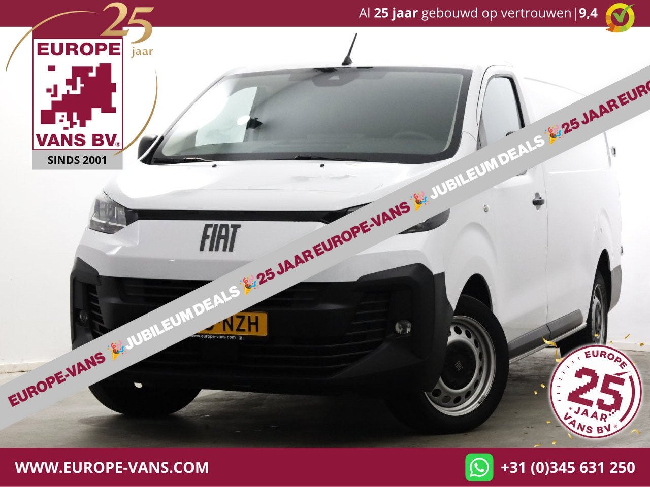 Fiat Scudo 2.0 Diesel 145pk Automaat L3 Airco/Navi/Camera 09, Auto's, 145 pk, Gebruikt, Euro 6, 4 cilinders