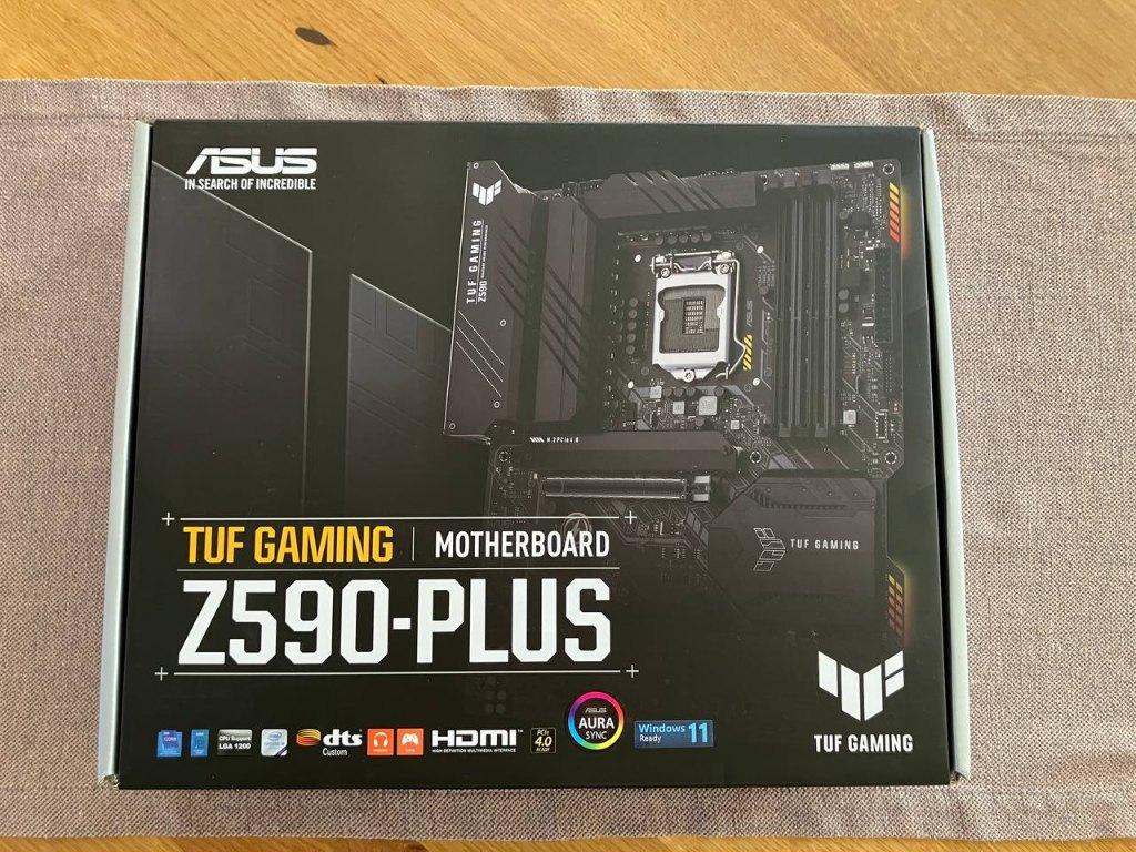 ASUS TUF Gaming Z590-PLUS - Moederborden, Gebruikt, DDR4, Ophalen of Verzenden, ATX