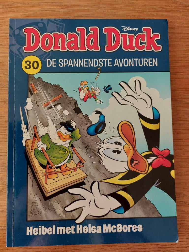 Donald Duck Spannendste Avonturen 30 Heibel met Heisa McSore, Eén stripboek, Ophalen of Verzenden, Zo goed als nieuw, Walt Disney  Donald duck