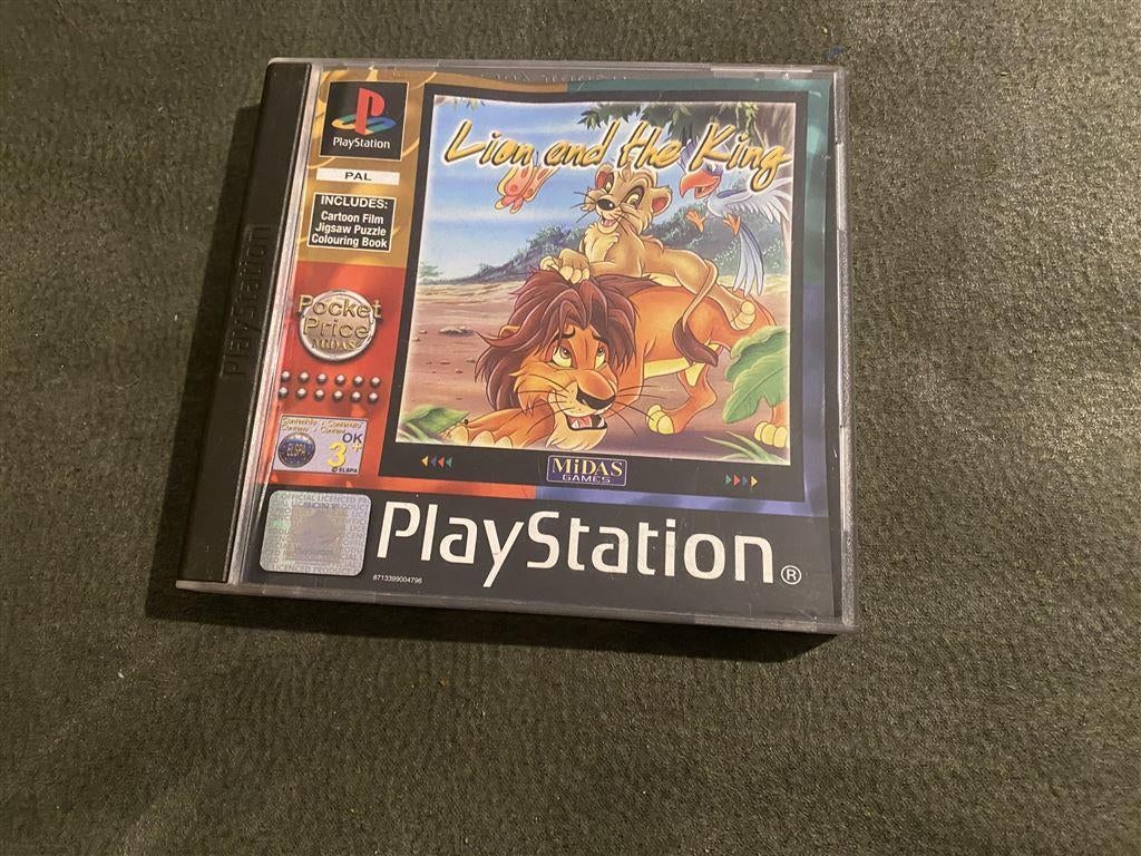 playstation 1 - lion and the king [880], Avontuur en Actie, Verzenden, 1 speler, Zo goed als nieuw