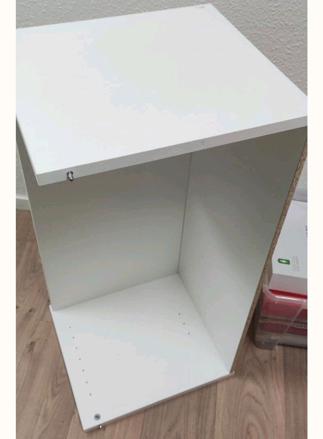 Ikea Billy Boekenkast Bovendeel met 2 vitrine deuren Wit, Ophalen, Gebruikt