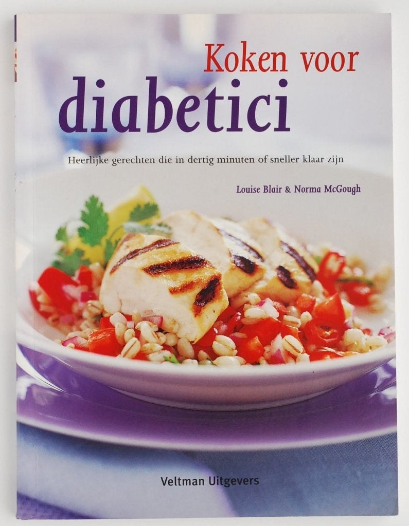 Koken voor diabetici - Kookboek Veltman 2004, Hoofdgerechten, Ophalen of Verzenden, Zo goed als nieuw, Europa