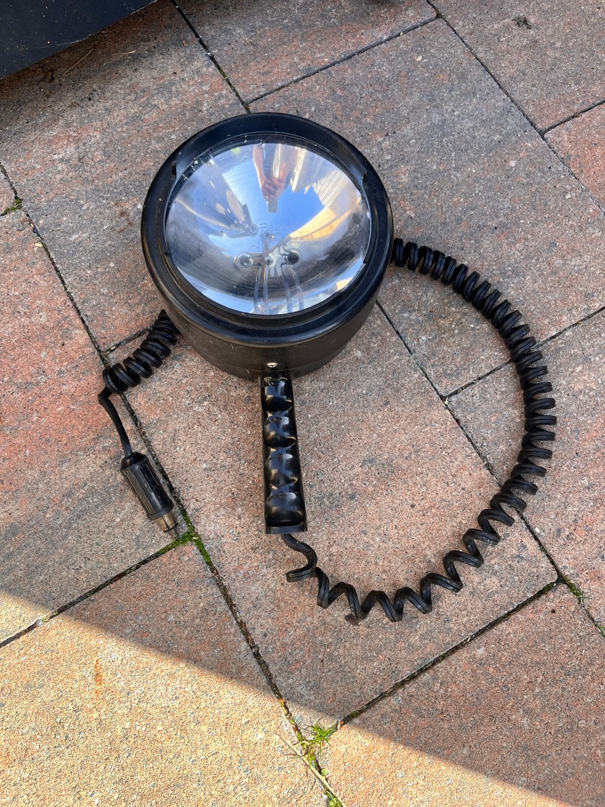 Q-Beam Spot/Flood Handheld Zoeklicht 12V, Watersport en Boten, Navigatiemiddelen en Scheepselektronica, Ophalen, Gebruikt, Overige typen