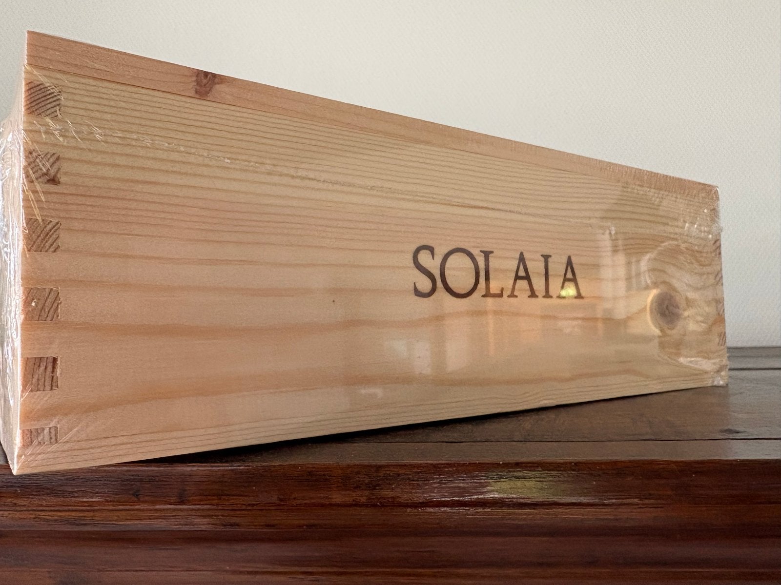 Solaia Marchesi Antinori 2022 - Exclusieve Houten Kist, Verzamelen, Wijnen, Ophalen, Nieuw, Italië, Overige typen