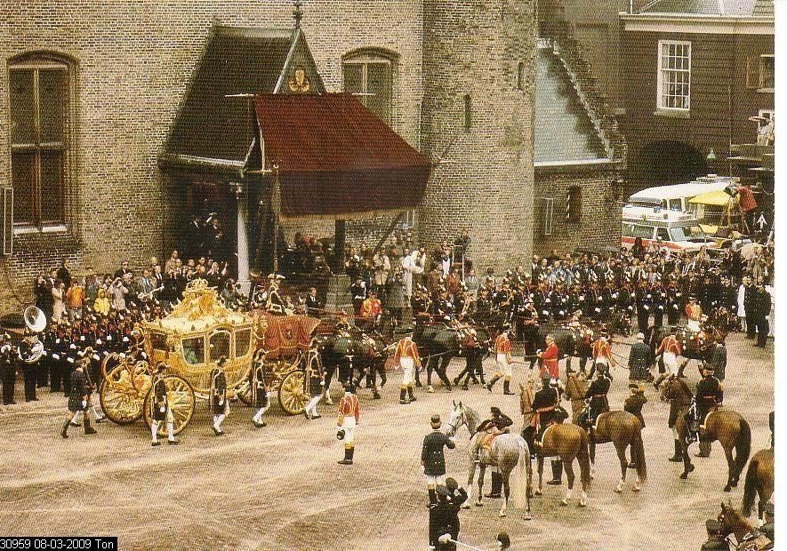 Ansichtkaart	Den Haag	Prinsjesdag	Gouden Koets, Verzamelen, Verzenden, 1960 tot 1980, Gelopen, Zuid-Holland
