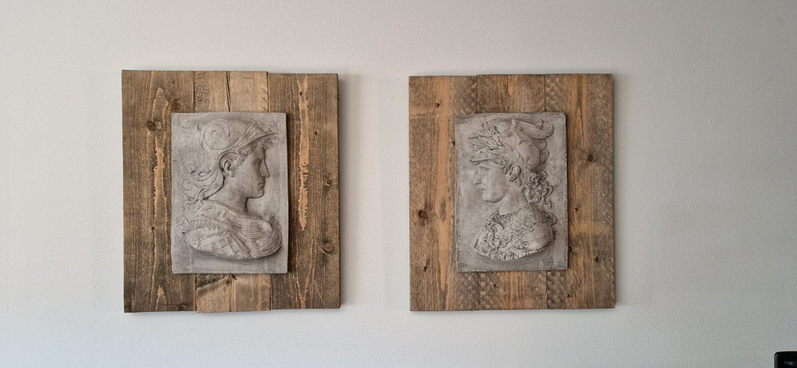 Wandpanelen Scipioni Gietsteen op Hout, Ophalen of Verzenden, Zo goed als nieuw