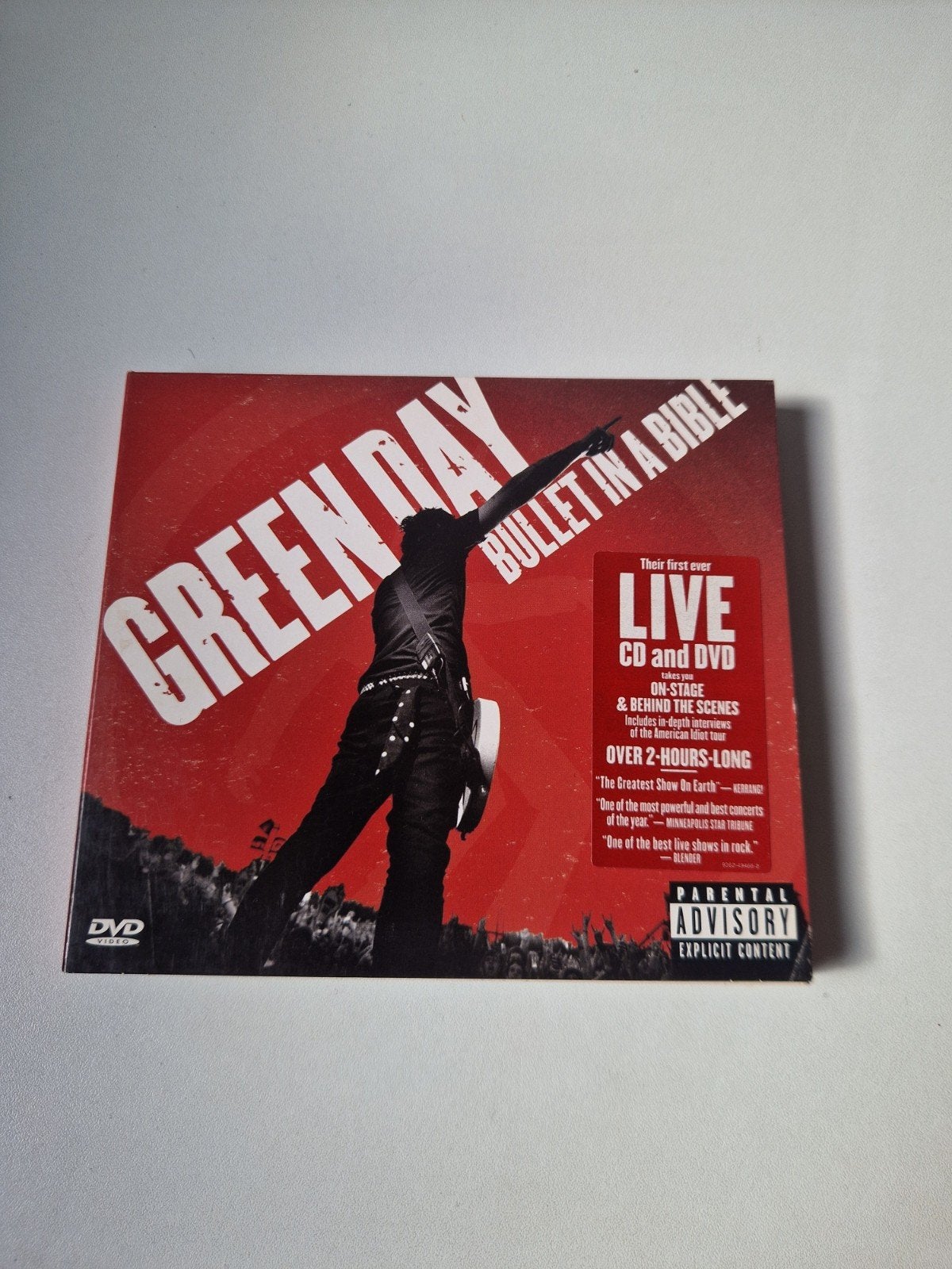 green day bullet in a bible cd + dvd, Verzenden, Zo goed als nieuw