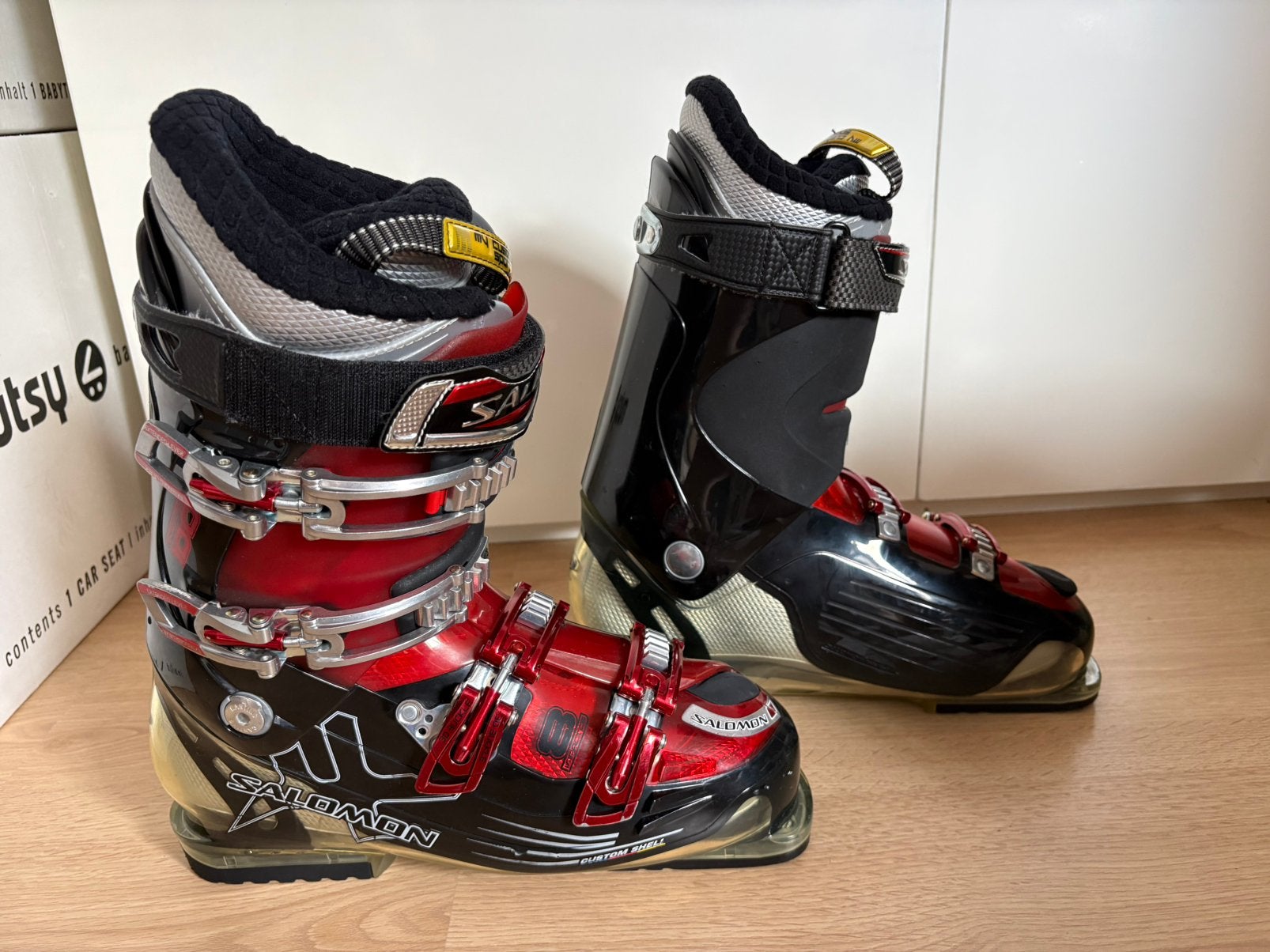 Skischoenen maat 43, Ophalen, Gebruikt, Schoenen, Salomon