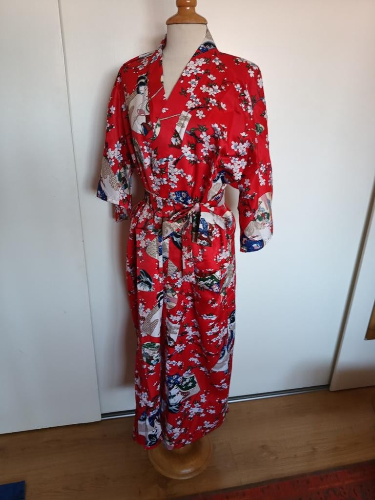 Chinese kaftan badjas maat l, Ophalen of Verzenden