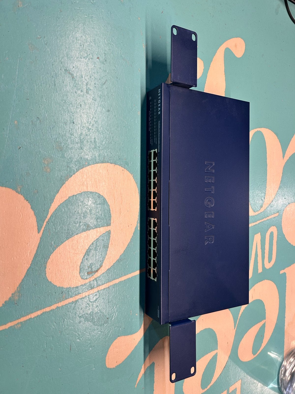 Netgear ProSafe JGS524 v2 24-poorts Gigabit Switch, Ophalen of Verzenden, Gebruikt
