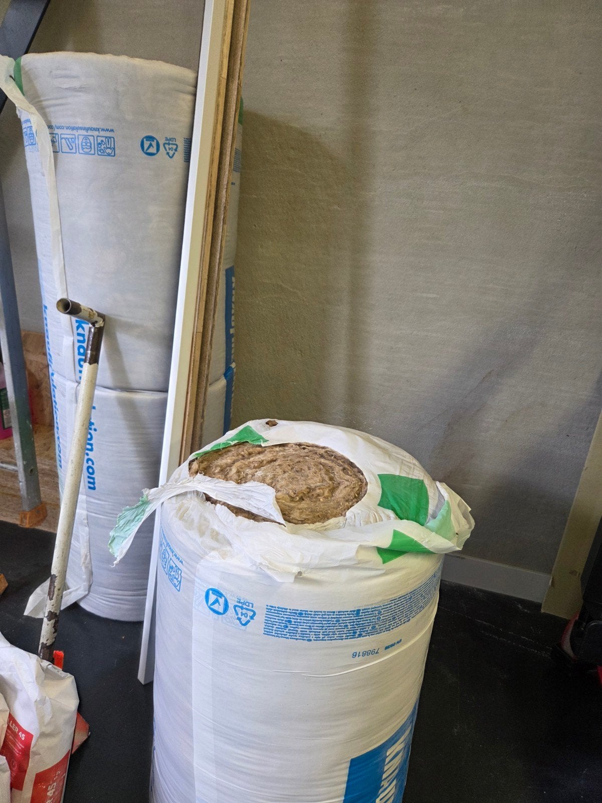 3 Rol Naturoll 170 mm.16 m2, Ophalen, Nieuw, 15 m² of meer, Glaswol