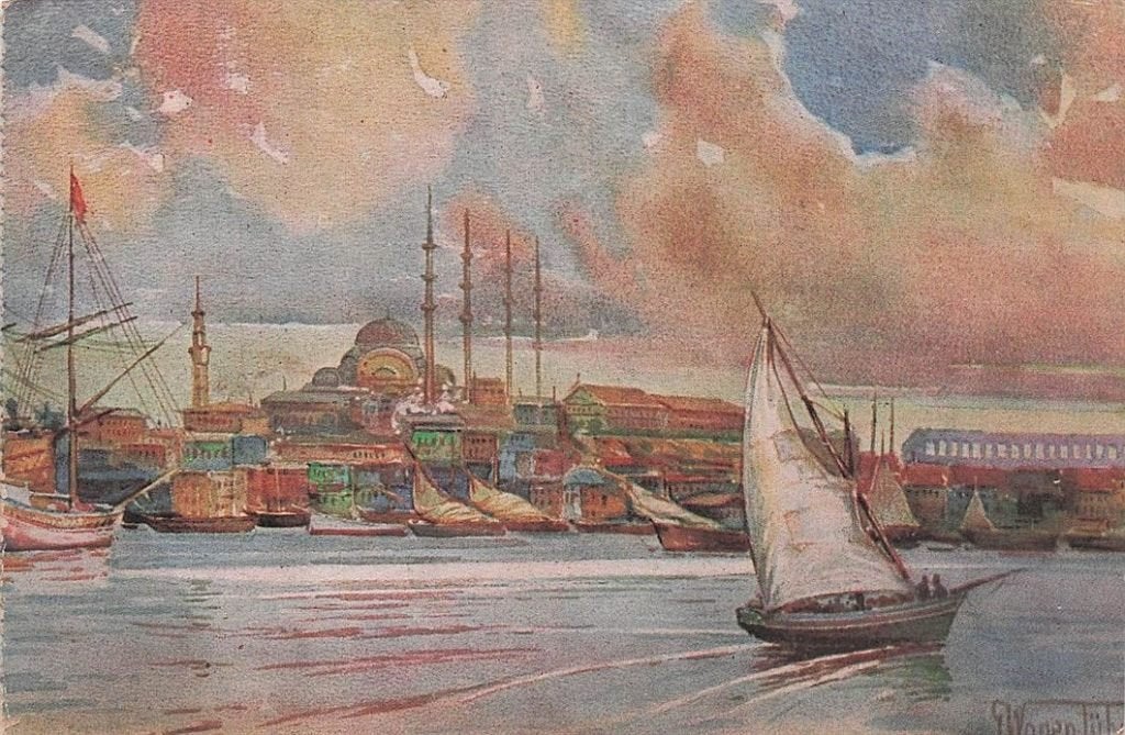 703-220-017 Constantinople, Verzenden, Voor 1920, Overig Europa
