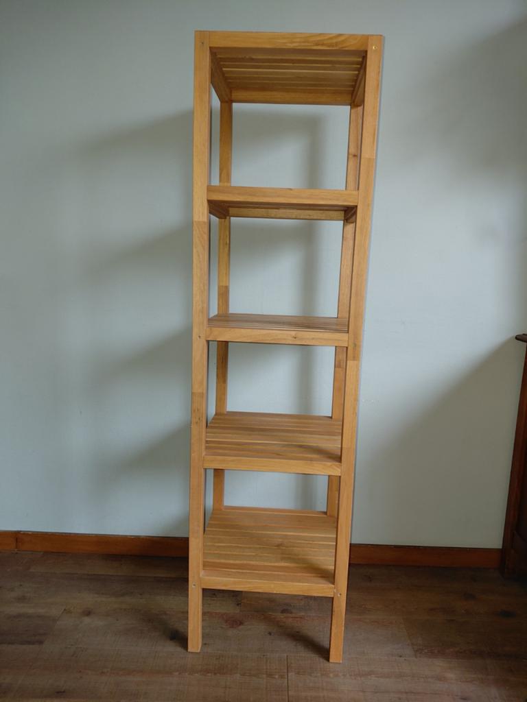 Ikea Molger kleine houten stellingkast / badkamermeubel, Ophalen