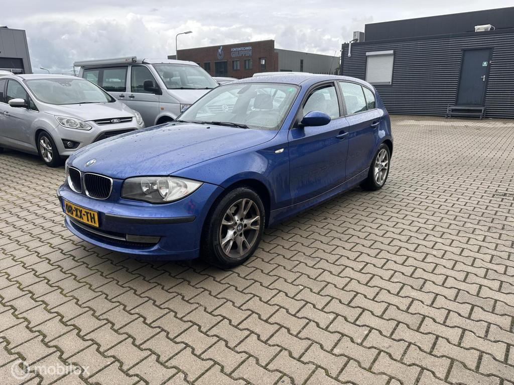 BMW 1-serie 118d Corporate Business Line, 1295 kg, 4 cilinders, Blauw, Origineel Nederlands