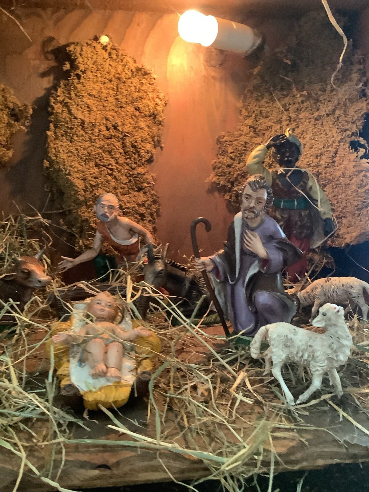 Kerstgroep Made Italy 18 cm, Diversen, Ophalen of Verzenden, Zo goed als nieuw