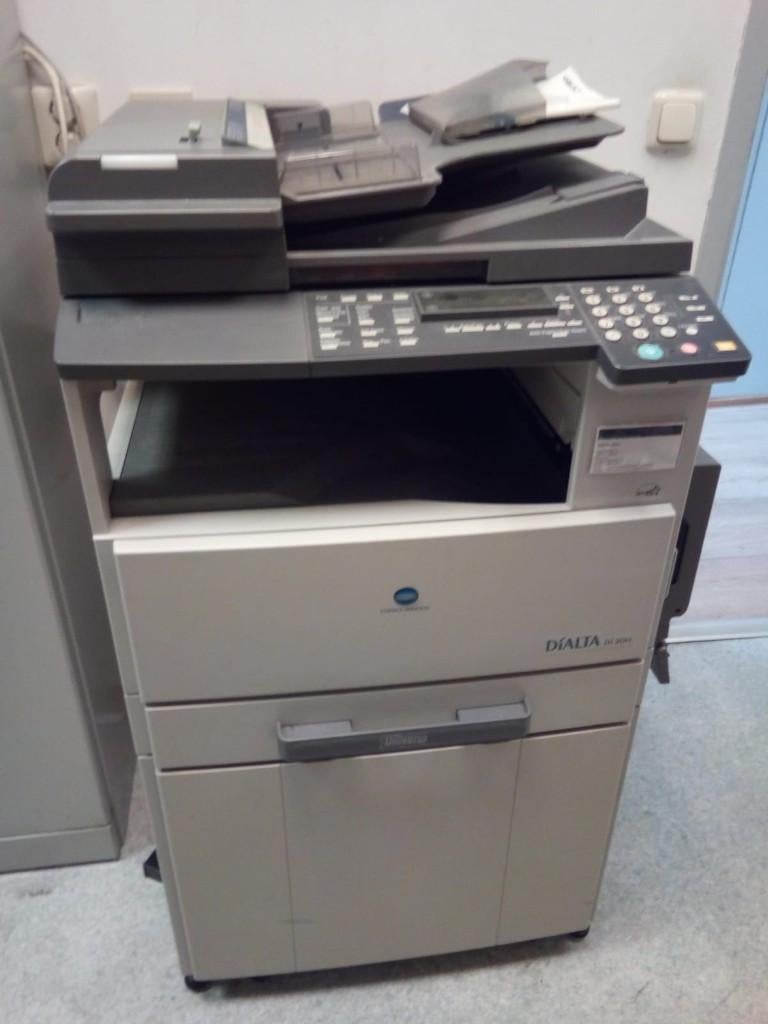 kopieermachine Minolta, Ophalen, Gebruikt, Kopieren, Konica Minolta