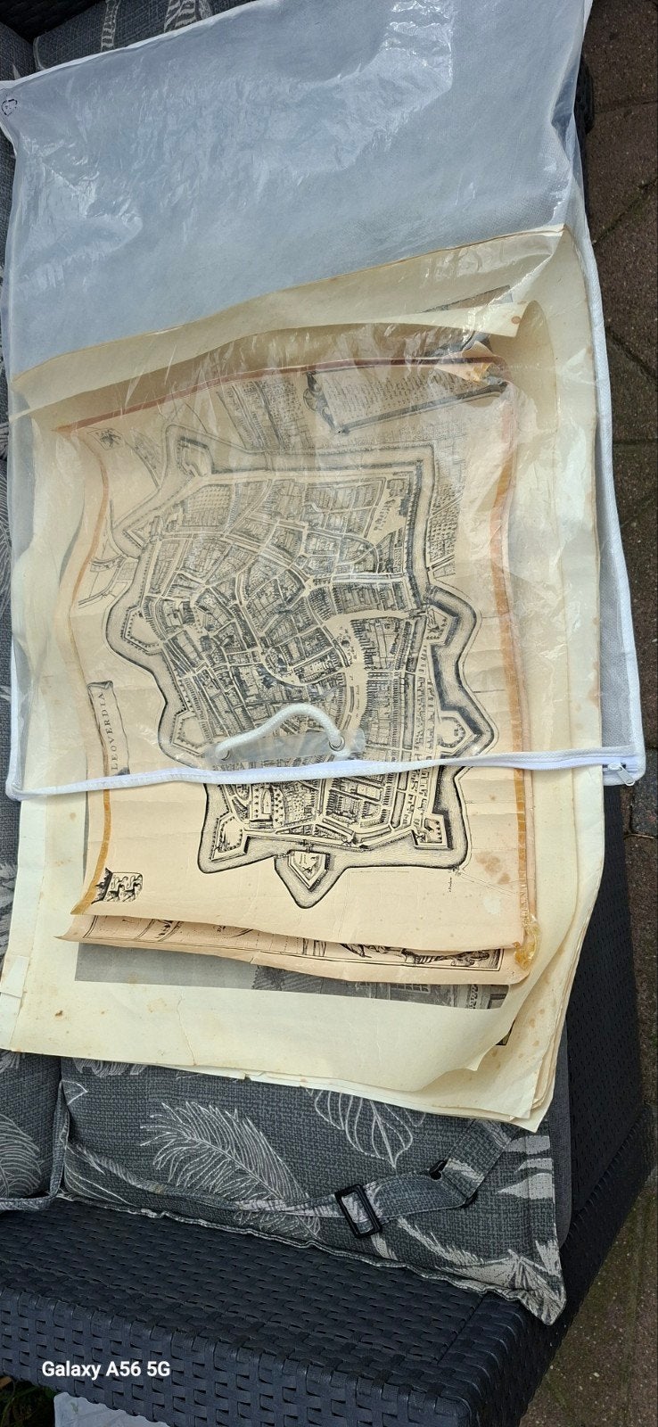 Verzameling oude kaarten: Franeker, Leeuwarden, Bolsward, Antiek en Kunst, Ophalen of Verzenden