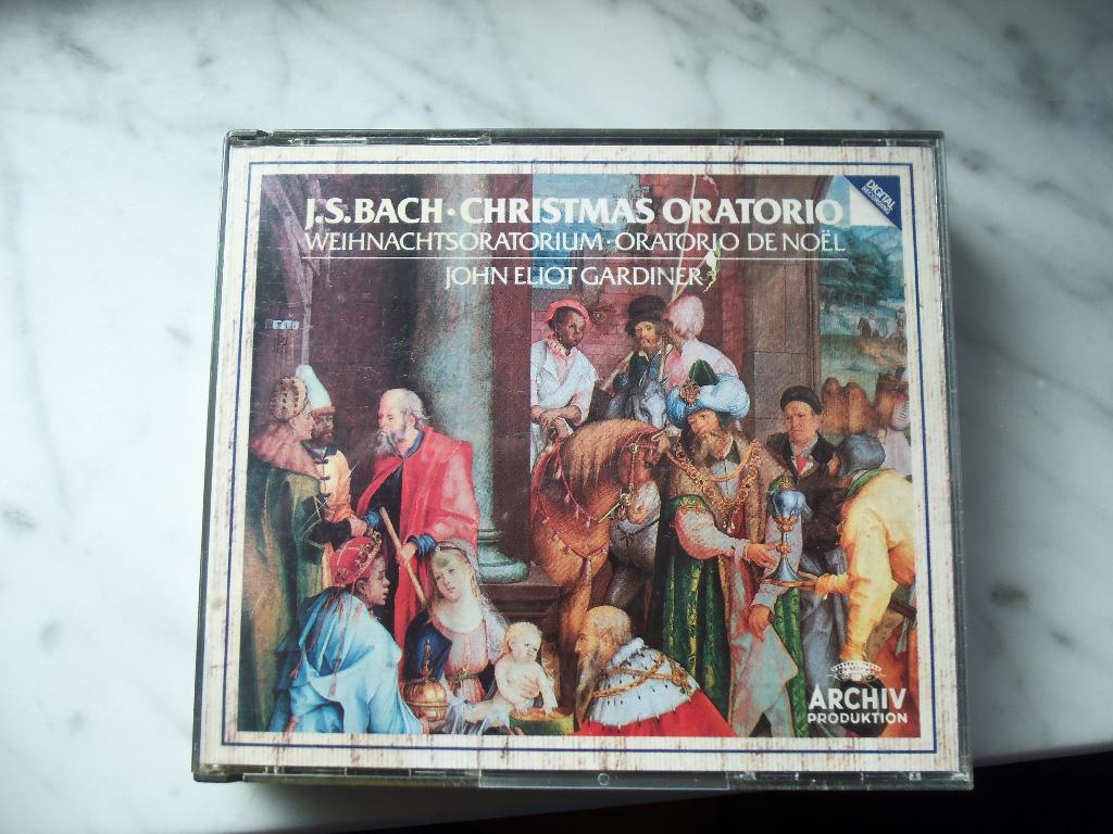 2 CD BOX BACH-CHRISTMAS ORATORIUM., Ophalen of Verzenden, Classicisme, Zo goed als nieuw, Vocaal