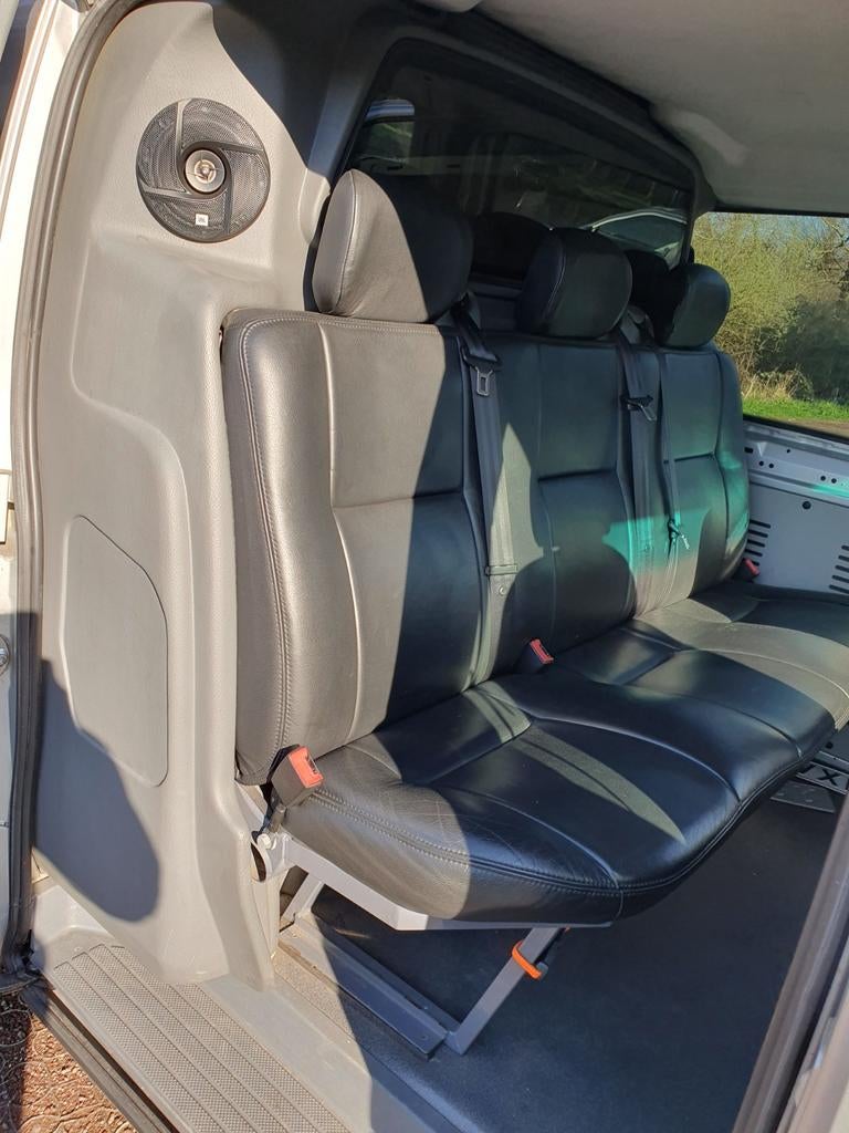 Achterbank leer , scheidingswand mercedes vito grijs leder, Auto-onderdelen, Ophalen