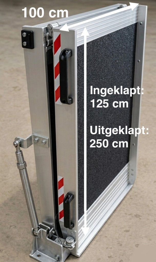 Oprijplaten Altec 260x100 Rampe Scootmobiel Rolstoel, Ophalen, Nieuw