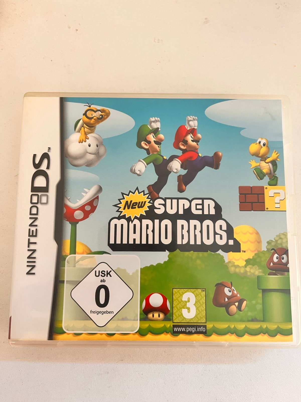 New Super Mario Bros. (Nintendo DS) - Klassiek Platformspel, Ophalen, Gebruikt, 1 speler, Vanaf 3 jaar