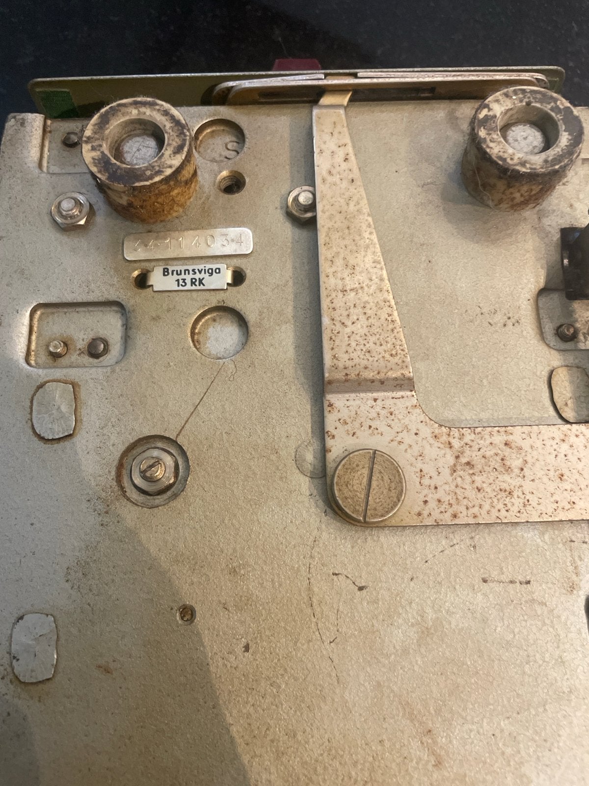 Vintage BrunsViga 13 RK Rekenmachine - Olympia Werke, Ophalen