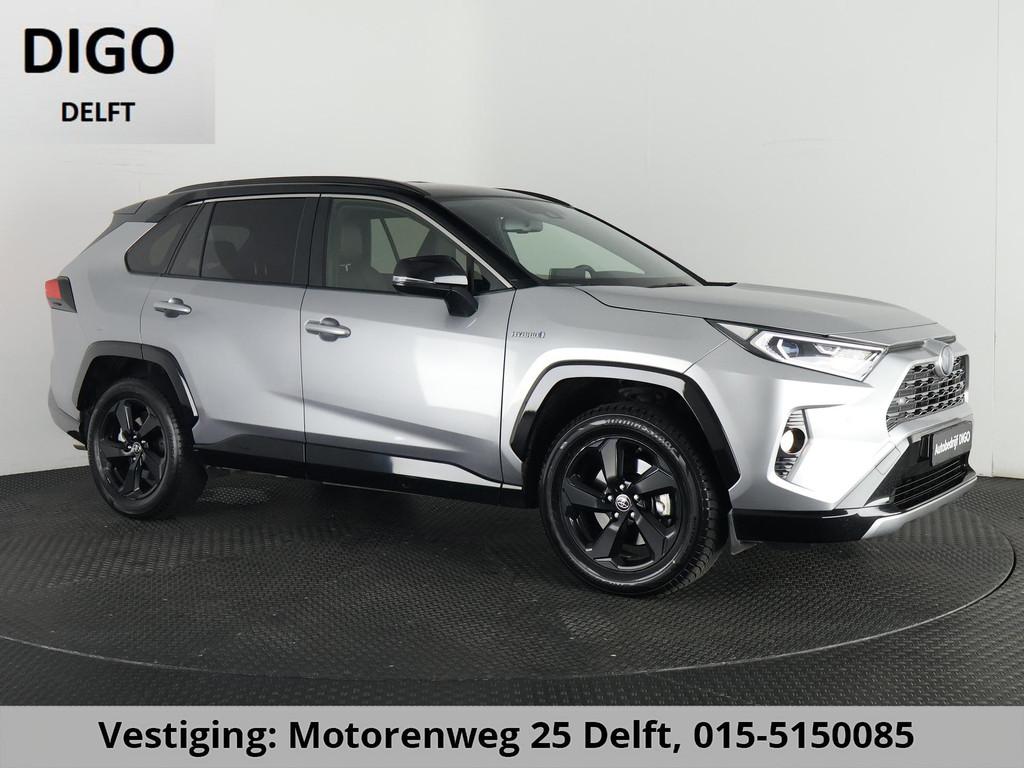 Toyota RAV4 2.5 HYBRID EXECUTIVE PACK NAVI GARANTIE 8-2030*, Gebruikt, 4 cilinders, 2487 cc, Leder en Stof
