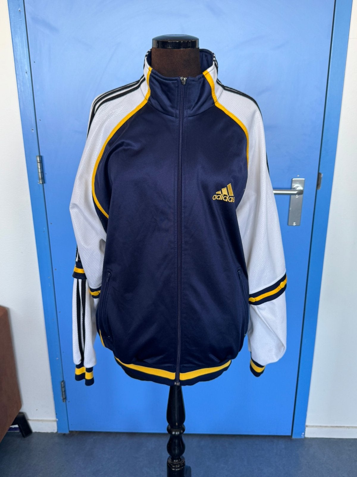 ADIDAS Vintage jaren 90 ADults 'Double Function, Verzenden, Gedragen, Blauw, Algemeen