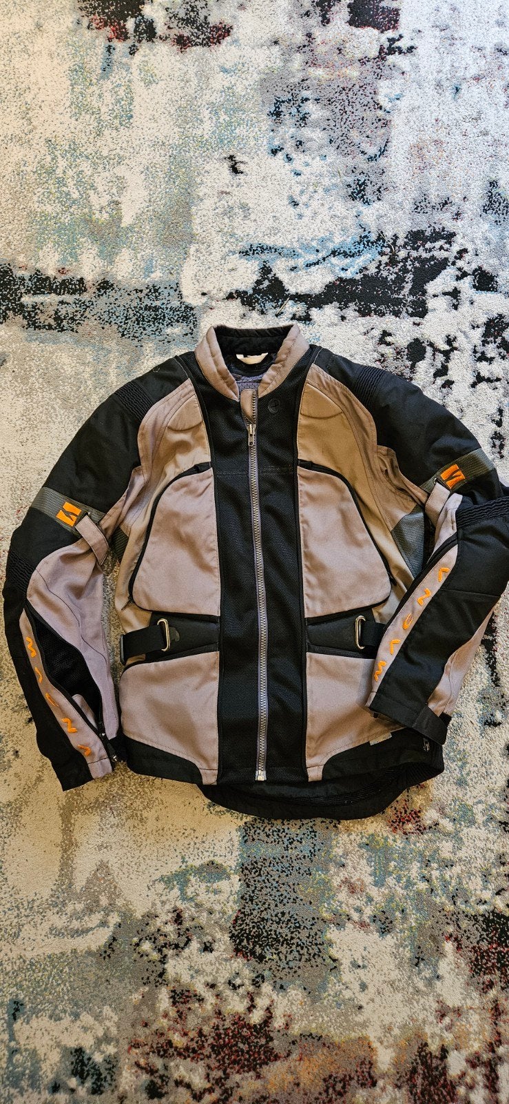 Macna Doorwaai Zomer Motorjas Maat M met liner, Motoren, Ophalen of Verzenden, Tweedehands, Jas | textiel